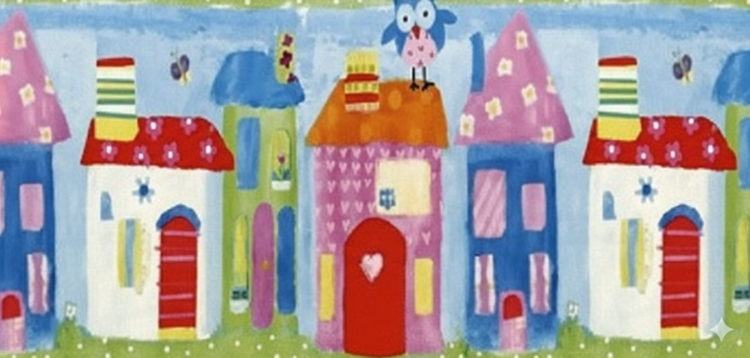 Papel de Parede Infantil JUST 4 KIDS G90090