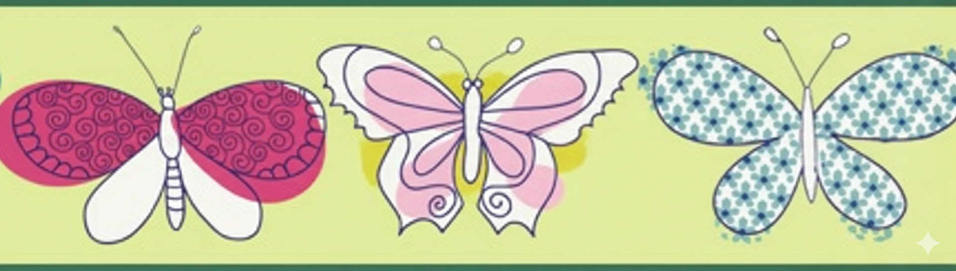 Papel de Parede Infantil GIRL POWER 2 D4007