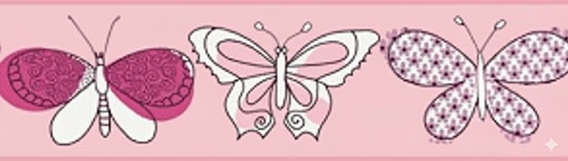 Papel de Parede Infantil GIRL POWER 2 D4010