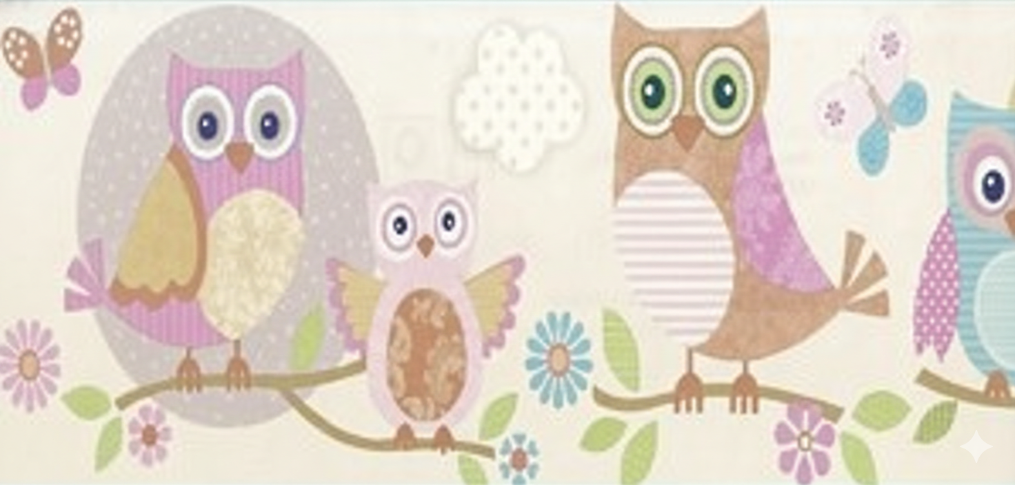 Papel de Parede Infantil JUST 4 KIDS G90101