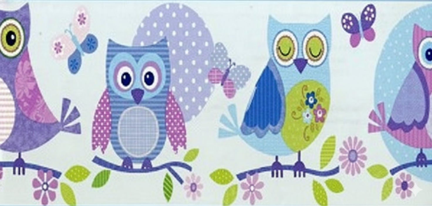 Papel de Parede Infantil JUST 4 KIDS G90100