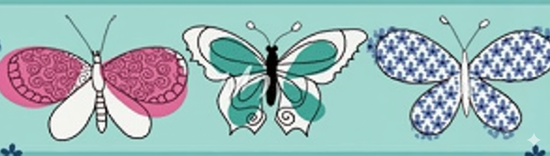 Papel de Parede Infantil GIRL POWER 2 D4009